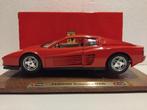 Ferrari Testarossa 1984 rood origineel Bburago spec 1:18 KRD, Hobby en Vrije tijd, Modelauto's | 1:18, Ophalen of Verzenden, Zo goed als nieuw