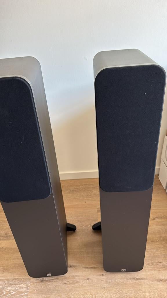 Qacoustics 3050, Audio, Tv en Foto, Luidsprekers, Gebruikt, 60 tot 120 watt, Front, Rear of Stereo speakers, Ophalen