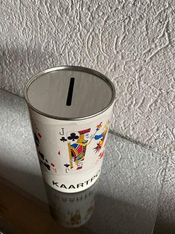 Vintage Kaartpot Spaarpot beschikbaar voor biedingen