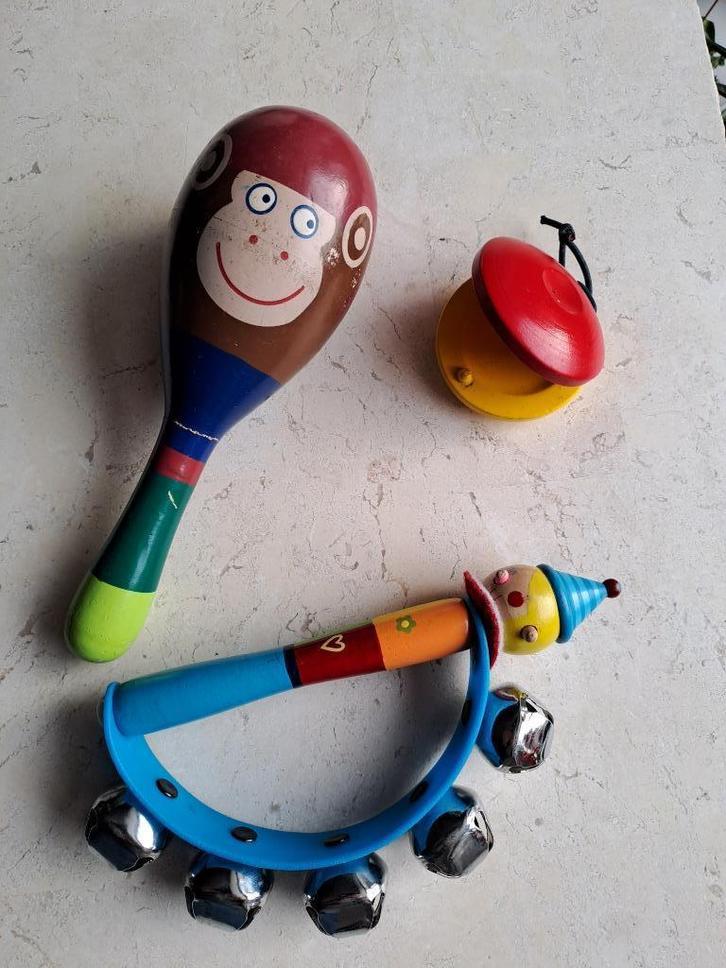 Kinder Muziekinstrumenten, Kinderen en Baby's, Speelgoed | Houten speelgoed, Gebruikt, Overige typen, Ophalen of Verzenden