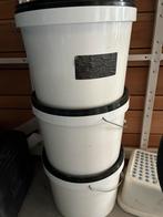 30 liter kalk verf. wit, Doe-het-zelf en Verbouw, Verf, Beits en Lak, Wit, Nieuw, Ophalen of Verzenden, Verf