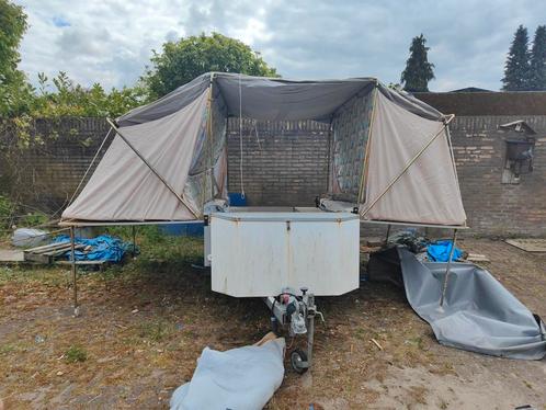 Vouwwagen (oudje), Caravans en Kamperen, Tenten, Gebruikt, Ophalen