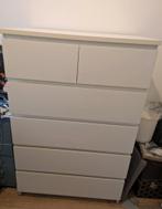 Ikea Malm ladekast - 6 lades, Huis en Inrichting, Kasten | Ladekasten, 5 laden of meer, Ophalen, Gebruikt, Minder dan 100 cm