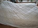 Mooie twee persoons sprei ecru kleur mt 140x200 cm, Ophalen of Verzenden, Zo goed als nieuw, Tweepersoons, 140 cm