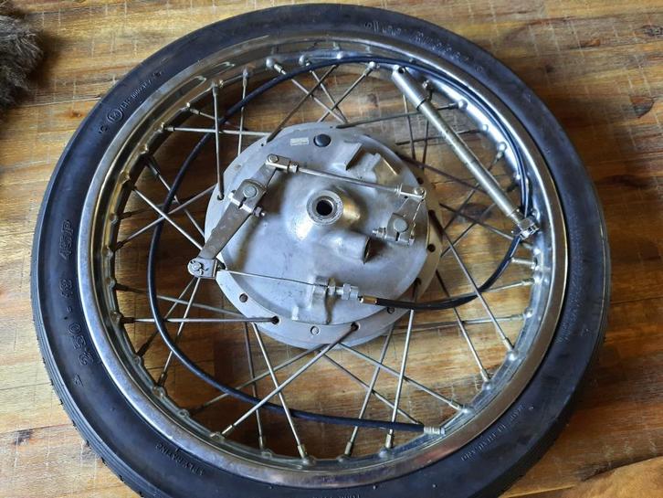 hele nette oldtimer two lead duplex naaf 36 spaaks, Motoren, Onderdelen | Oldtimers, Gebruikt, Ophalen