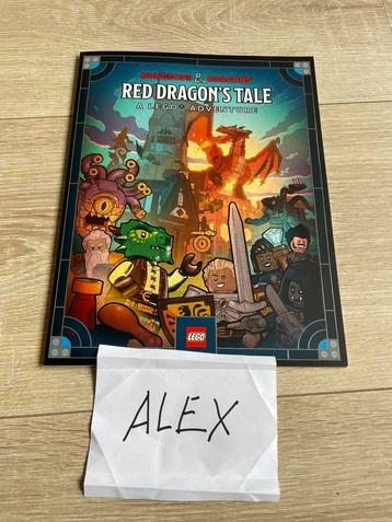 Dungeons & Dragons - Red Dragon's Tale A LEGO Adventure book beschikbaar voor biedingen