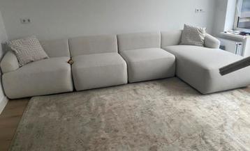 Westwing Modulaire hoekbank Sofia (4 zits) Crèmewit beschikbaar voor biedingen