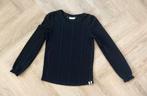 Looxs Zwart truitje met lange mouwen Maat 146, Trui of Vest, Zo goed als nieuw, Looxs, Verzenden