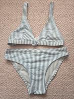 Nieuwe HEMA Bikini Maat 146/152 Wit/Blauw, Ophalen of Verzenden, Nieuw, Meisje, Sport- of Zwemkleding