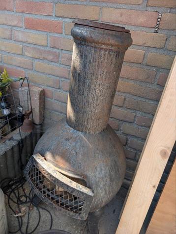 Gietijzeren tuinhaard beschikbaar voor biedingen