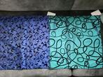 Kussenhoes nieuw blauw paars turquoise, Ophalen of Verzenden, Nieuw, Blauw, Vierkant