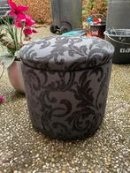 Barok poef, Ophalen, Gebruikt, Rond, Minder dan 50 cm