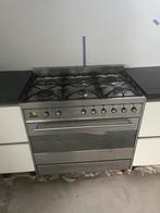 Smeg gasfornuis met oven, Ophalen, Gebruikt, 60 cm of meer, Gas