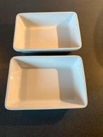 Hema keramische ovenschalen rechthoek 2 stuks, Huis en Inrichting, Keuken | Servies, Keramiek, Ophalen of Verzenden, Overige stijlen