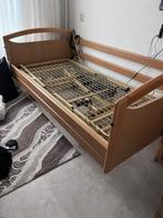 Ziekenhuis bed, Ophalen of Verzenden, Zo goed als nieuw, Eenpersoons, Hout
