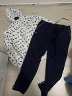 Lacoste Trainingspak Maat L, Kleding | Heren, Maat 52/54 (L), Wit, Ophalen of Verzenden, Zo goed als nieuw