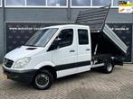 Mercedes-Benz Sprinter 510 2.2 CDI 366 DC kipper Openlaadbak, Auto's, Bestelauto's, Euro 5, Zwart, 7 stoelen, Wit