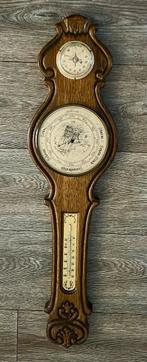 houten banjo barometer weerstation Armond Pien, Audio, Tv en Foto, Weerstations en Barometers, Gebruikt, Barometer, Ophalen