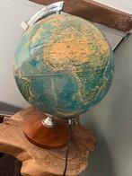 Antieke wereldbol, Huis en Inrichting, Woonaccessoires | Wereldbollen, Gebruikt, Ophalen