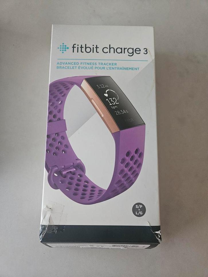 Fitbit Charge 3 - Fitness Tracker, Sieraden, Tassen en Uiterlijk, Activity trackers, Zo goed als nieuw, Android, Waterdicht, Ophalen of Verzenden