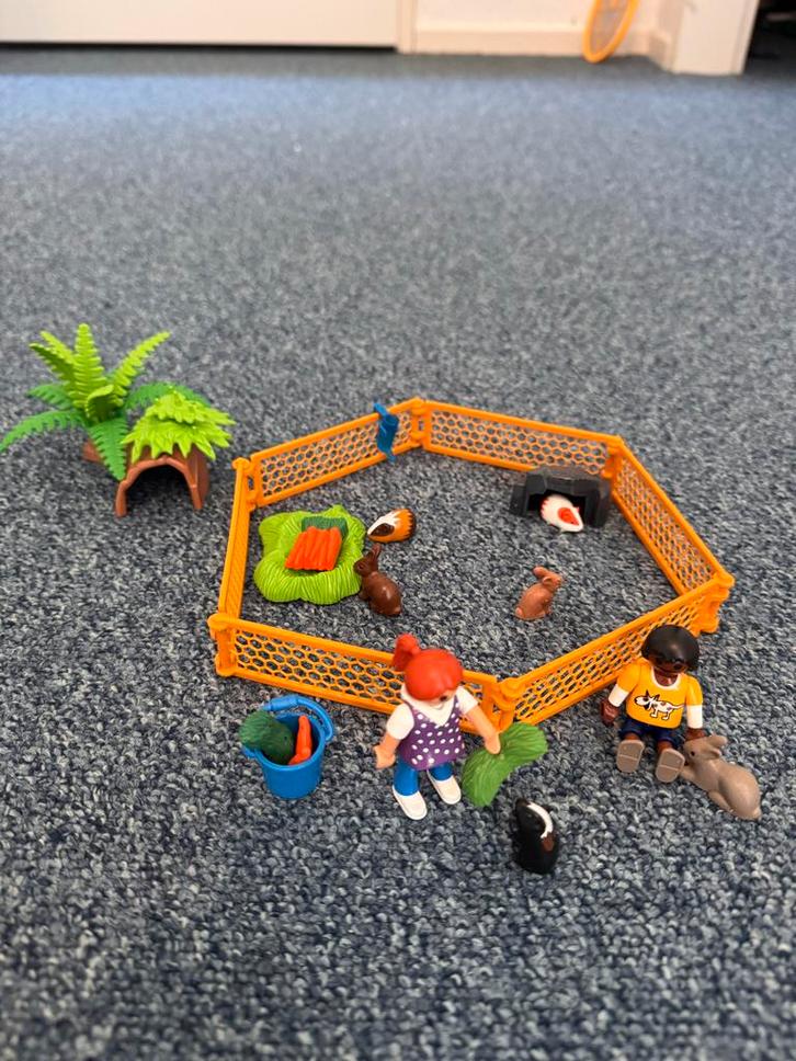Playmobil Kinderen met Dieren 70137 - Compleet!, Kinderen en Baby's, Speelgoed | Playmobil, Zo goed als nieuw, Complete set, Ophalen of Verzenden