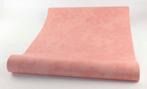 Vlies behang zalm/roze, Ophalen of Verzenden, Minder dan 10 m², Roze