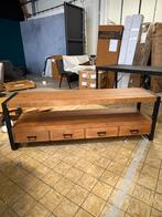 Nieuw TV-Meubel Britt Naturel 180cm, Ophalen, 150 tot 200 cm, Nieuw, Minder dan 100 cm