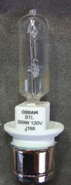 2 nieuwe OSRAM BTL 500W-120V Halogeenlampen voet P28S, 54685, Audio, Tv en Foto, Filmrollen, Ophalen, Accessoire