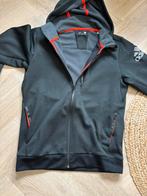 Adidas trainingsjack zwart maat M, Maat 48/50 (M), Zwart, Ophalen of Verzenden, Zo goed als nieuw