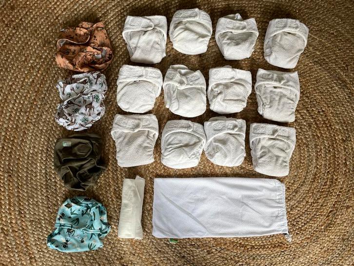 Little Lamb Wasbare Luiers Maat 2 - Compleet Pakket, Kinderen en Baby's, Babykleding | Overige, Gebruikt, Jongetje of Meisje, Ophalen of Verzenden