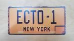 Ghostbusters Kentekenplaat Ecto-1 - Nieuw, Verzamelen, Ophalen of Verzenden, Nieuw, Film, Overige typen