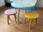 Flexa Play tafel en krukjes, Kinderen en Baby's, Kinderkamer | Tafels en Stoelen, Gebruikt, Tafel(s) en Stoel(en), Ophalen