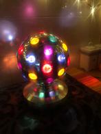 Vintage Discobol met Kleurrijke Verlichting, Ophalen of Verzenden, Gebruikt, Metaal, Minder dan 50 cm