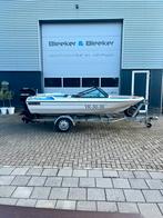 Beekman 450 ultra + 90pk mercury 2takt + trailer, Watersport en Boten, Ophalen, Gebruikt, Minder dan 70 pk, 3 tot 6 meter
