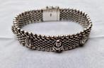 Zilveren Free Spirit Armband met Boeddha's, Ophalen of Verzenden, Zo goed als nieuw, Met bedels of kralen, Zilver