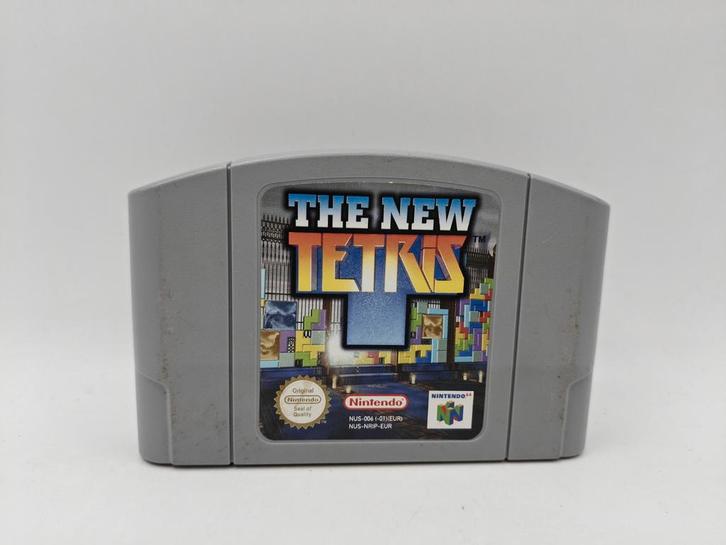 The New Tetris - N64, Spelcomputers en Games, Games | Nintendo 64, Gebruikt, Puzzel en Educatief, 1 speler, Vanaf 3 jaar, Ophalen of Verzenden
