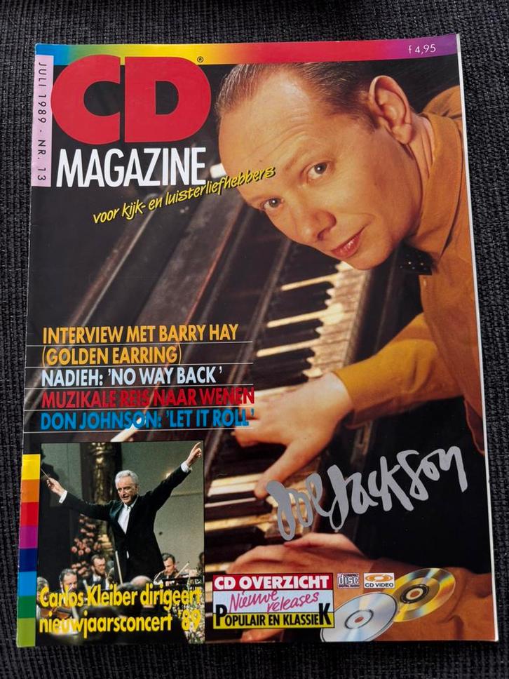 CD muziek tijdschrift met oa interview Barry Hay 1989, Boeken, Muziek, Zo goed als nieuw, Ophalen of Verzenden