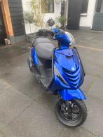 Zip 4 Takt 50cc - Candy blue - Ruilen mogelijk!, Fietsen en Brommers, Scooters | Piaggio, Ophalen, Gebruikt, Overige modellen