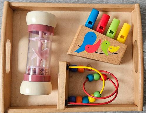 Montessori baby wooden toys, Kinderen en Baby's, Speelgoed | Houten speelgoed, Zo goed als nieuw, Overige typen, Ophalen