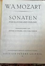 W.A. Mozart Sonaten, voor viool, Gebruikt, Verzenden, Klassiek, Piano