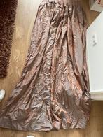 Gordijn gekreukt maar in goede staat; gevoerd., Huis en Inrichting, Ophalen of Verzenden, Zo goed als nieuw, 200 cm of meer