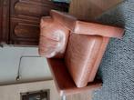 Leren fauteuil, Huis en Inrichting, Fauteuils, Ophalen, Gebruikt