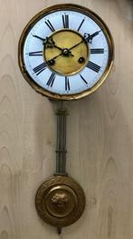 Junghans Vrijslinger uurwerk circa 1890 met dichte platines, Ophalen of Verzenden