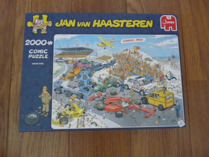 Grand Prix – 2000 st puzzel van   Jan van Haasteren Nieuw, Hobby en Vrije tijd, Denksport en Puzzels, Nieuw, Legpuzzel, Meer dan 1500 stukjes