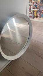 Ikea spiegel Langesund wit, Huis en Inrichting, Woonaccessoires | Spiegels, Ophalen, Minder dan 50 cm, Gebruikt, Rond