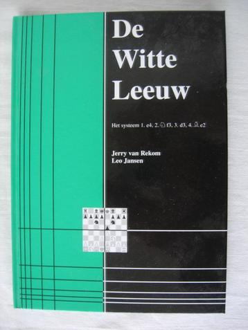 ≥ Rekom Jansen De Witte Leeuw schaken — Gezelschapsspellen | Bordspellen —  Marktplaats