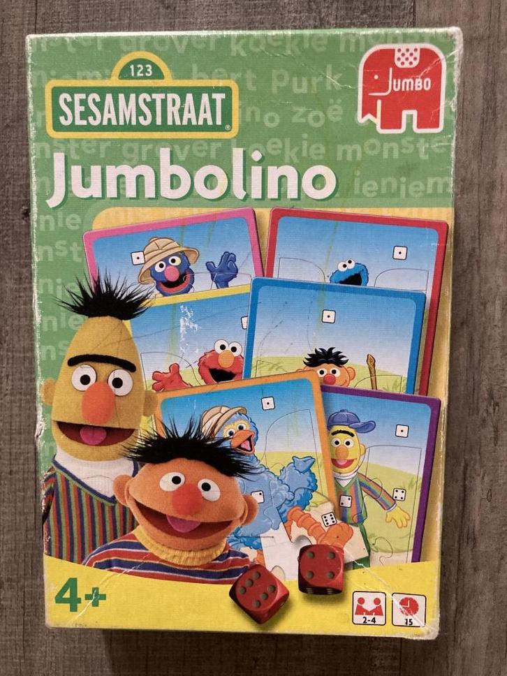 Sesamstraat Jumbolino, Kinderen en Baby's, Speelgoed | Educatief en Creatief, Nieuw, Puzzelen, Ophalen of Verzenden