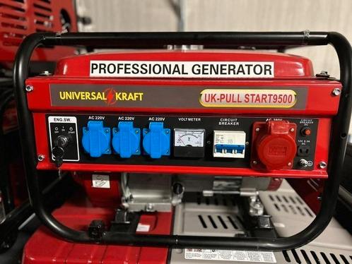 Aggregaat/generator 9500w nieuw Silent gratis levering Actie, Doe-het-zelf en Verbouw, Aggregaten, Nieuw, Benzine, 10 tot 30 kVA