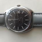 Baume et Mercier Genève., Overige merken, Leer, Staal, Ophalen of Verzenden