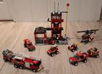 Lego City 7240 Brandweerkarzerne +7238+7239+7241+7942+30010, Ophalen of Verzenden, Zo goed als nieuw, Complete set, Lego